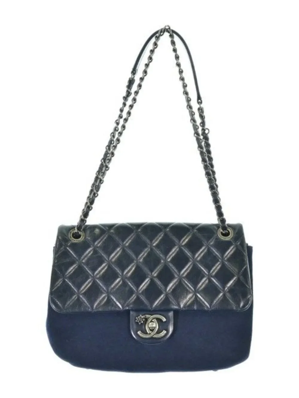 Chanel Shoulder Bag Navy